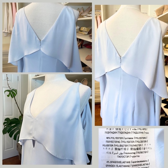 Gorgeous Marciano cocktail dress - Light blue - Picture 3 of 4